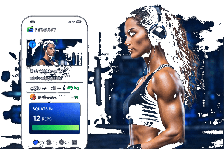 FitSculpt body scan preview